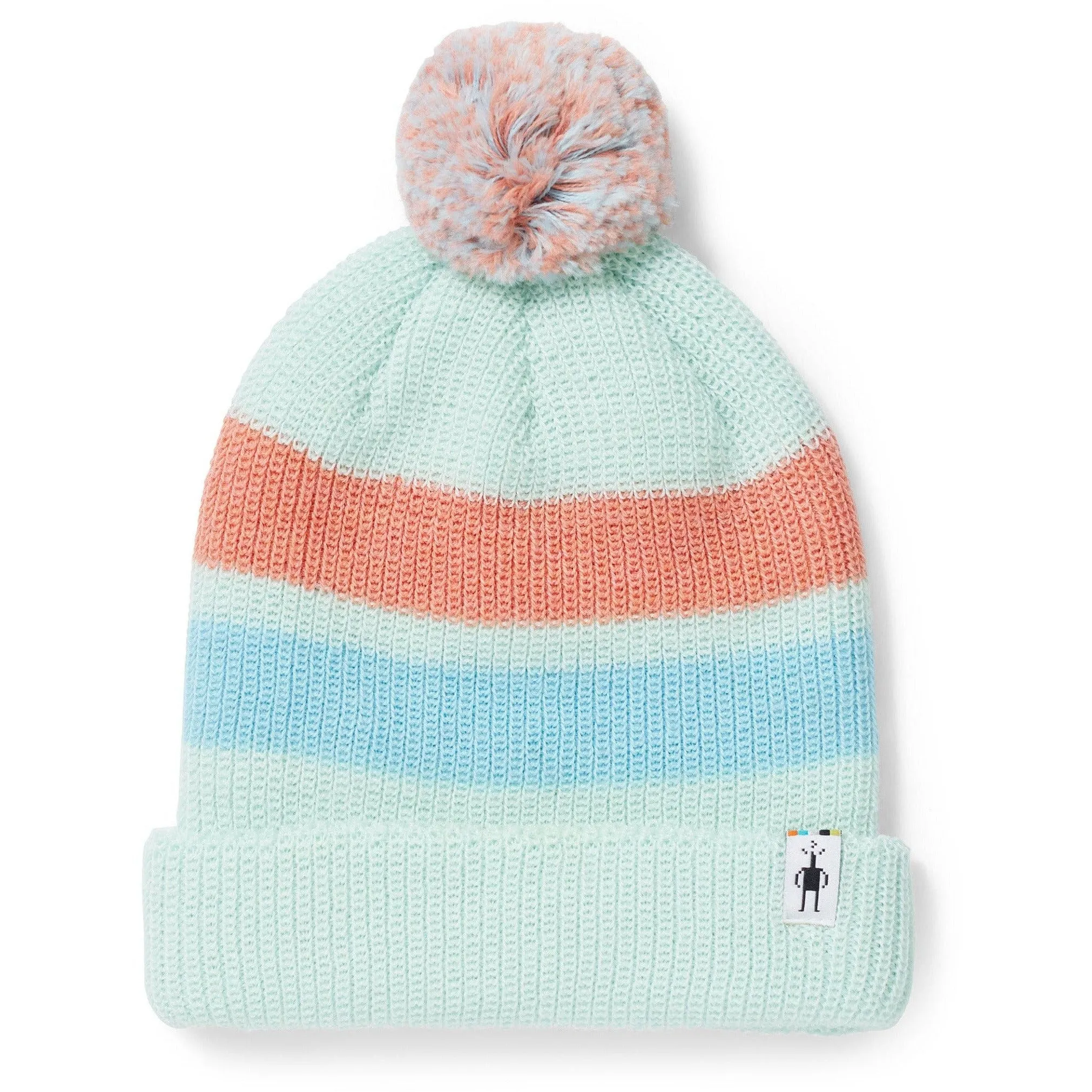 Smartwool Kids Stripe Pom Beanie