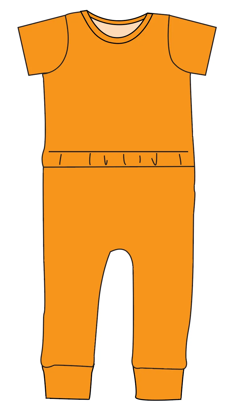 Solids Sale Bennett Pants and Shorts Length T-Shirt Romper