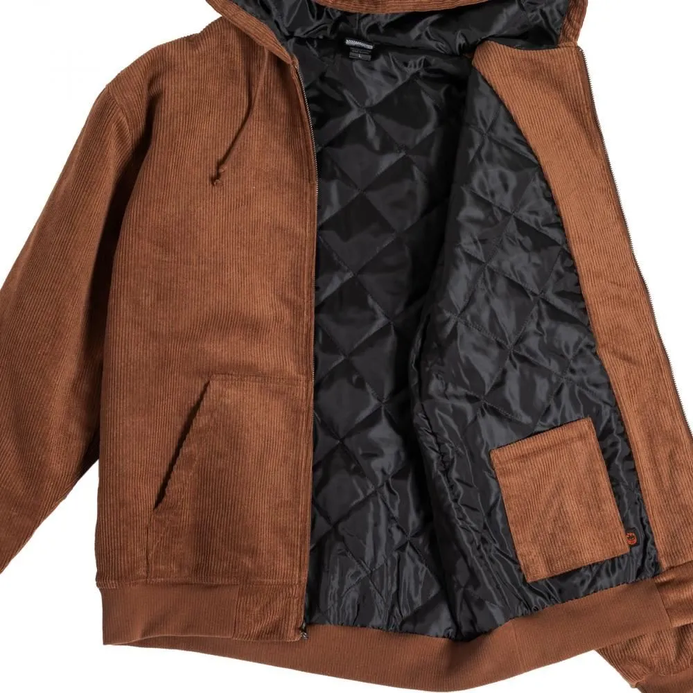 Spitfire Jacket Classic '87 Swirl Corduroy - Brown / Black Emb