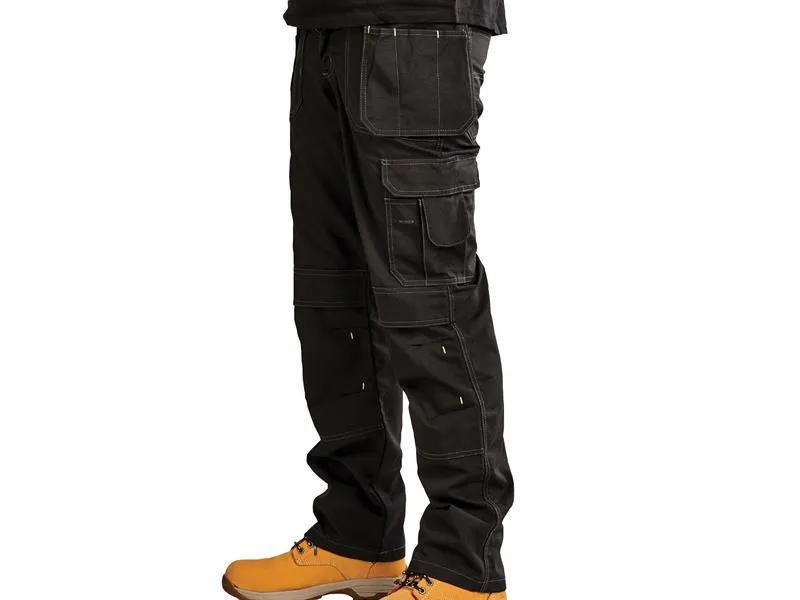 Stanley Clothing Iowa Holster Trousers Black Waist 32in Leg 29in