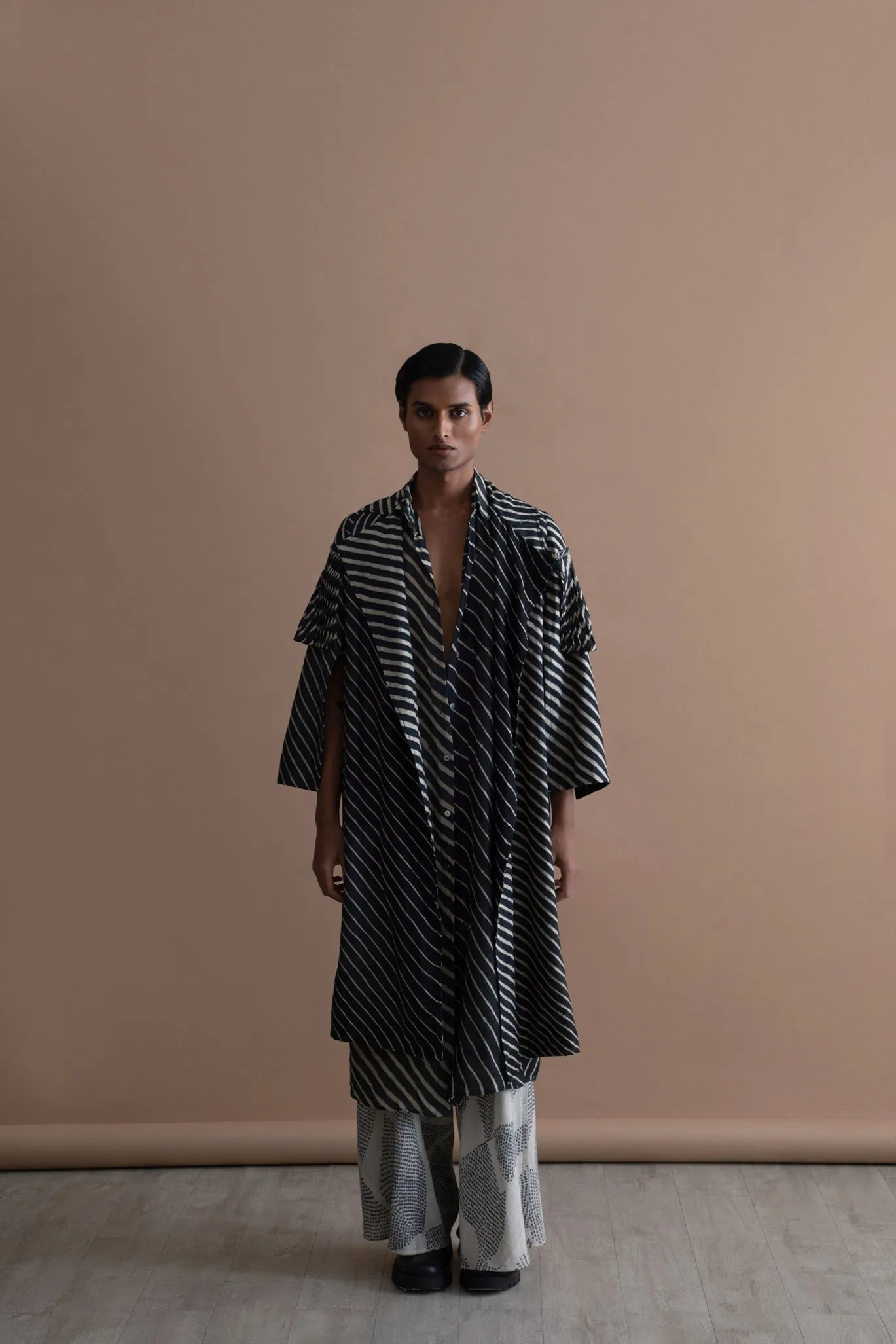 Summer Dress Cyprus Tussar Silk Fashion Edit Kai-04 Urvashi Kaur