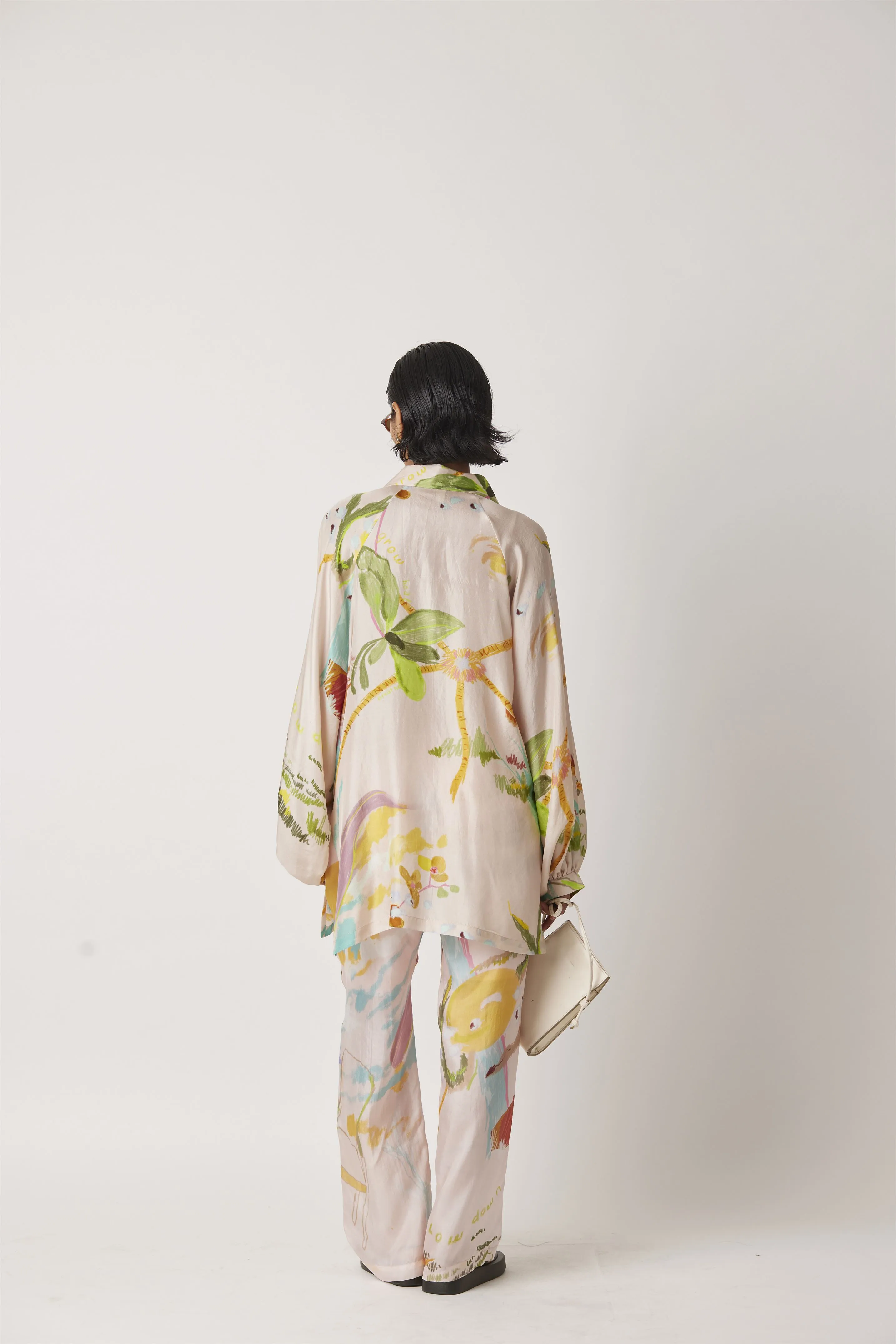 Summer Iwoa Pant Straight Silk Iwoa Drawstring-Unwillted-Fashion Edit-Yc14P-99 Yc14Np -04-Yavi
