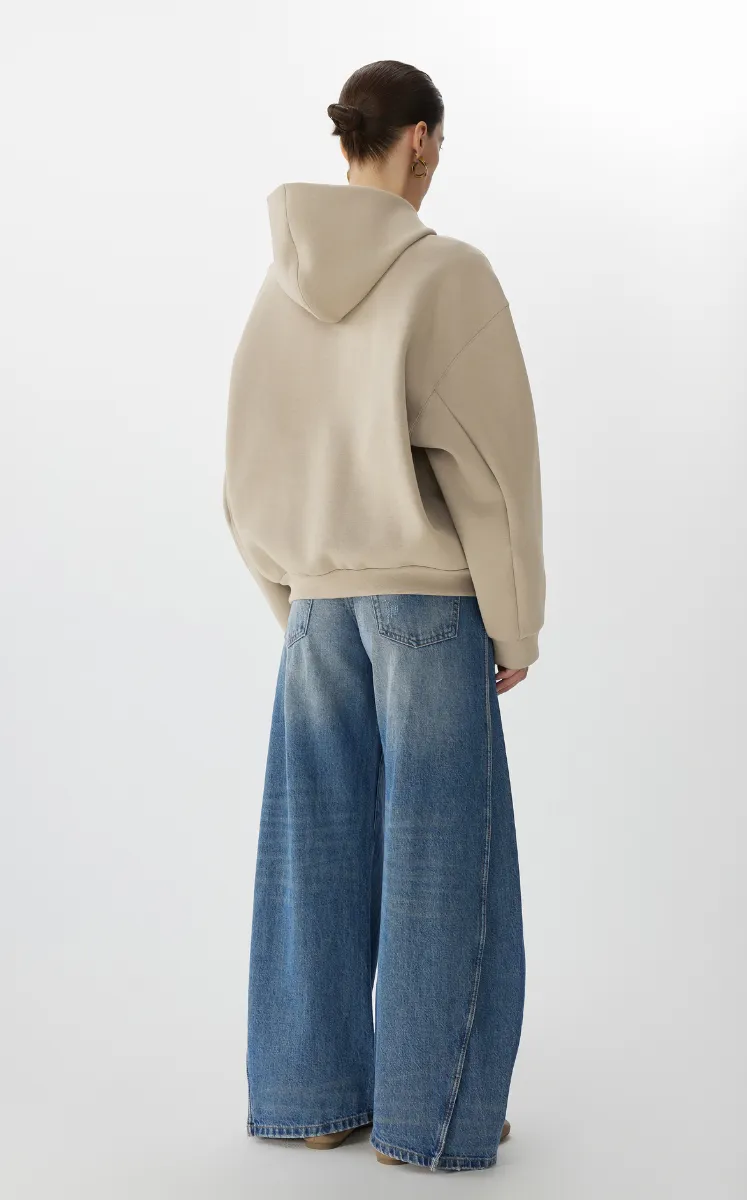 Sweatshirt / JNBY Oversized Cotton Hoodie