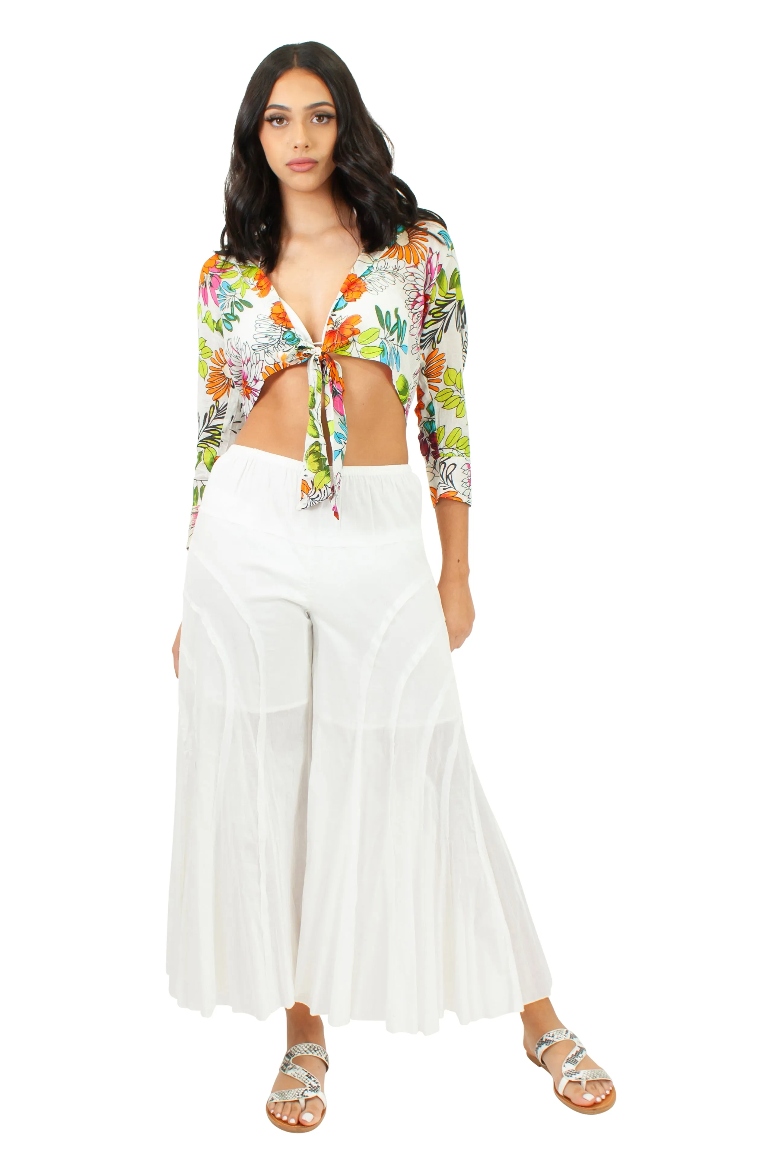 T-81 Blouse in White