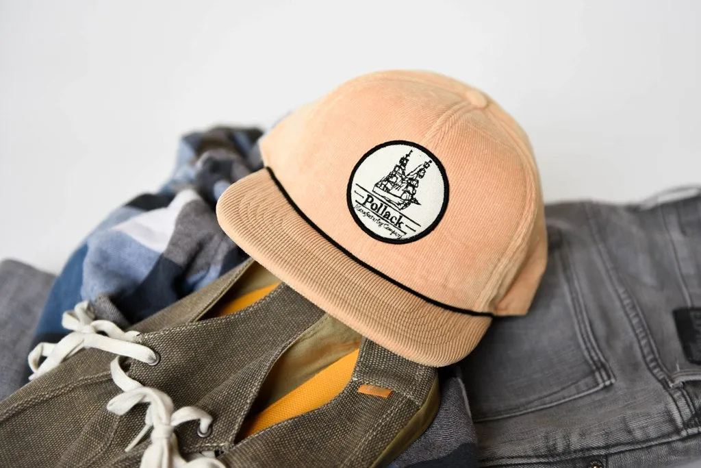 TAN CORDUROY SNAPBACK