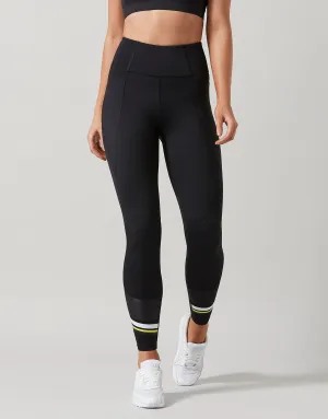 Tatiana Leggings in Black & Yellow