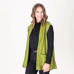 The Lisa Vest, Wool Blend