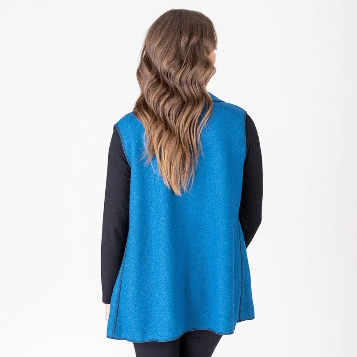 The Lisa Vest, Wool Blend