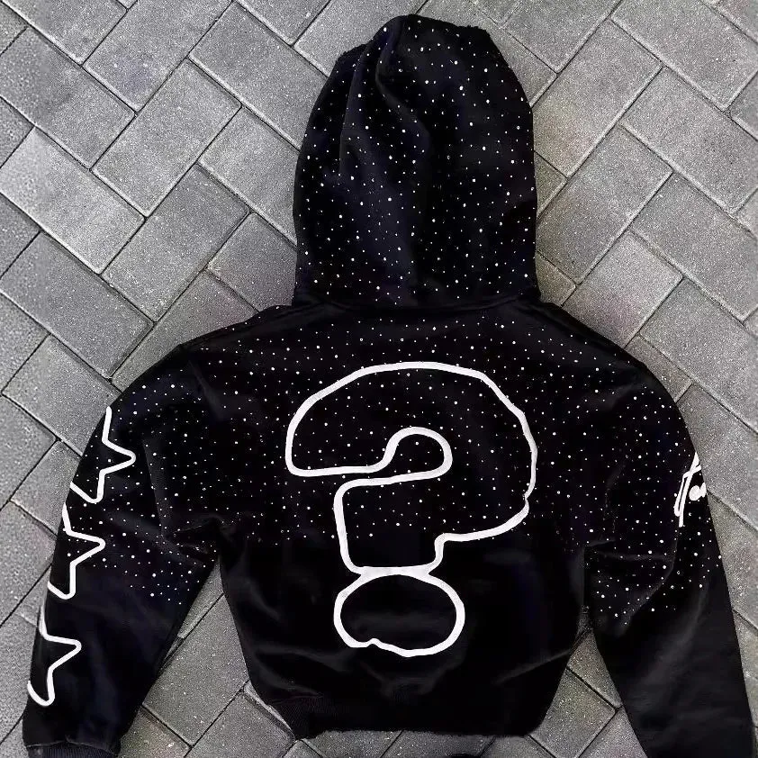 Urban Street Print Hoodie