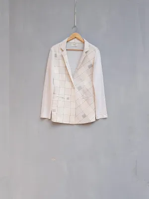 Urvashi Kaur   I   Nagoya JACKET ROCHA Hand Spun Cotton Shell TESSELLATE- 13