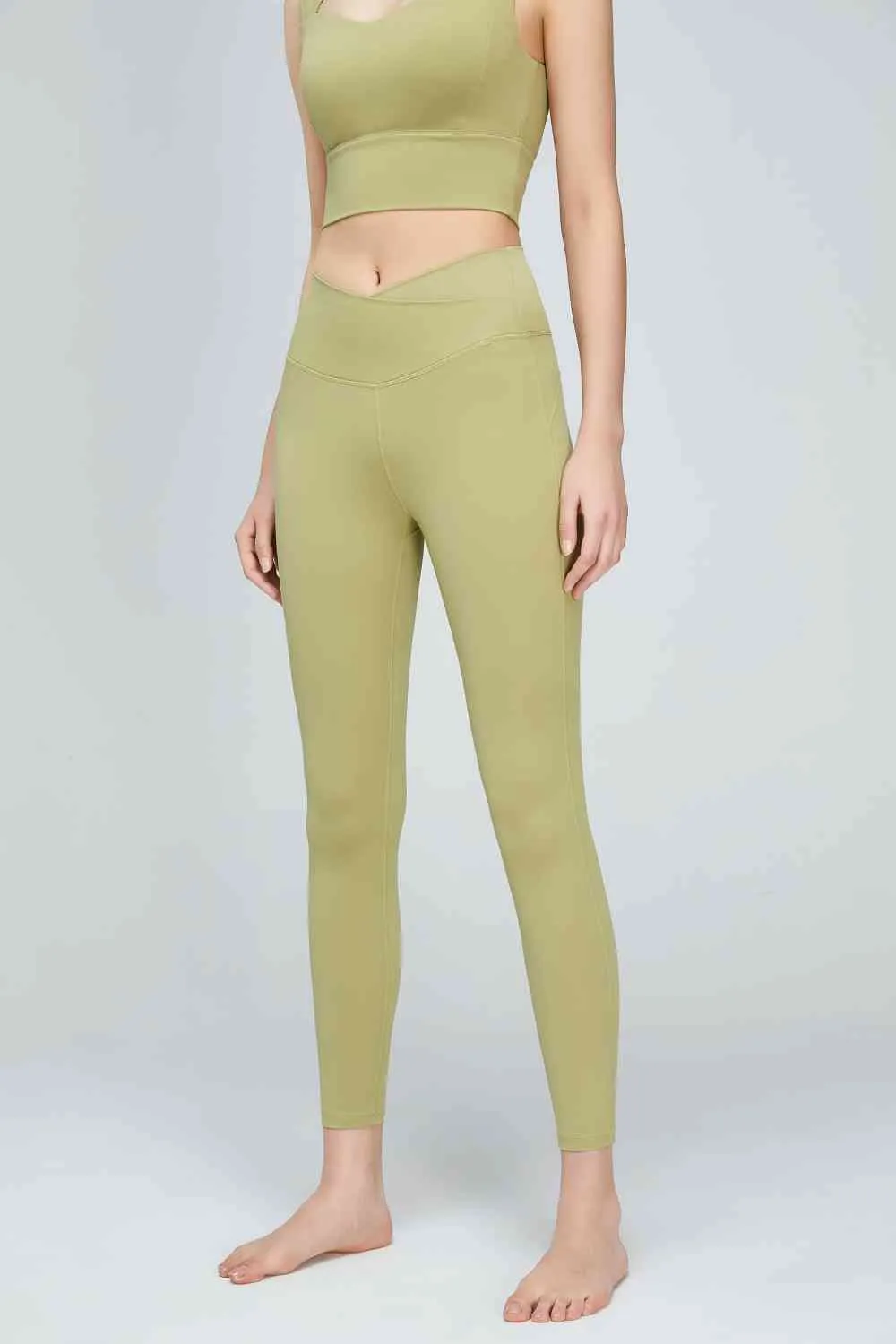 V-Waist Sports Leggings