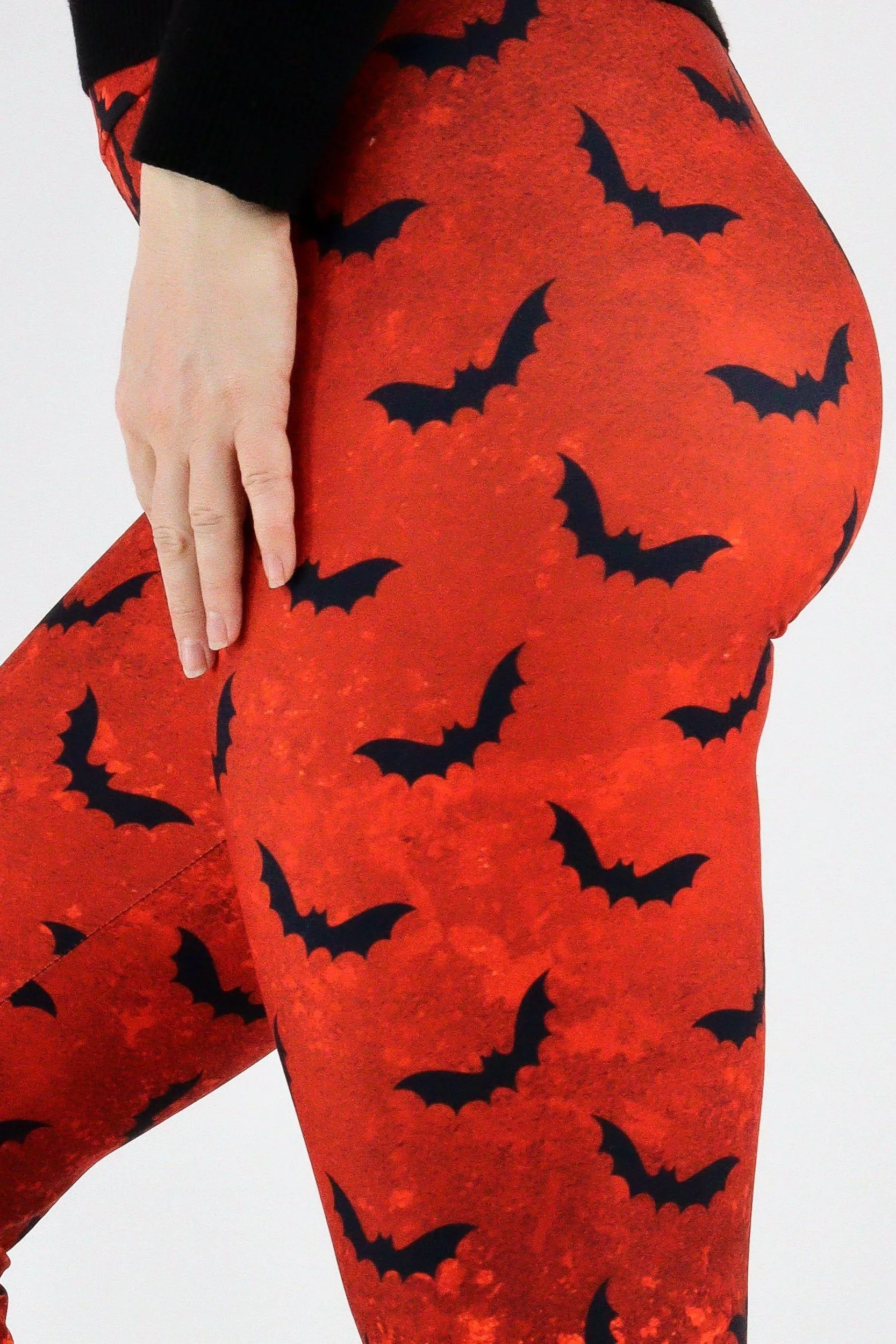 Vampire Bat - Casual Full Leggings