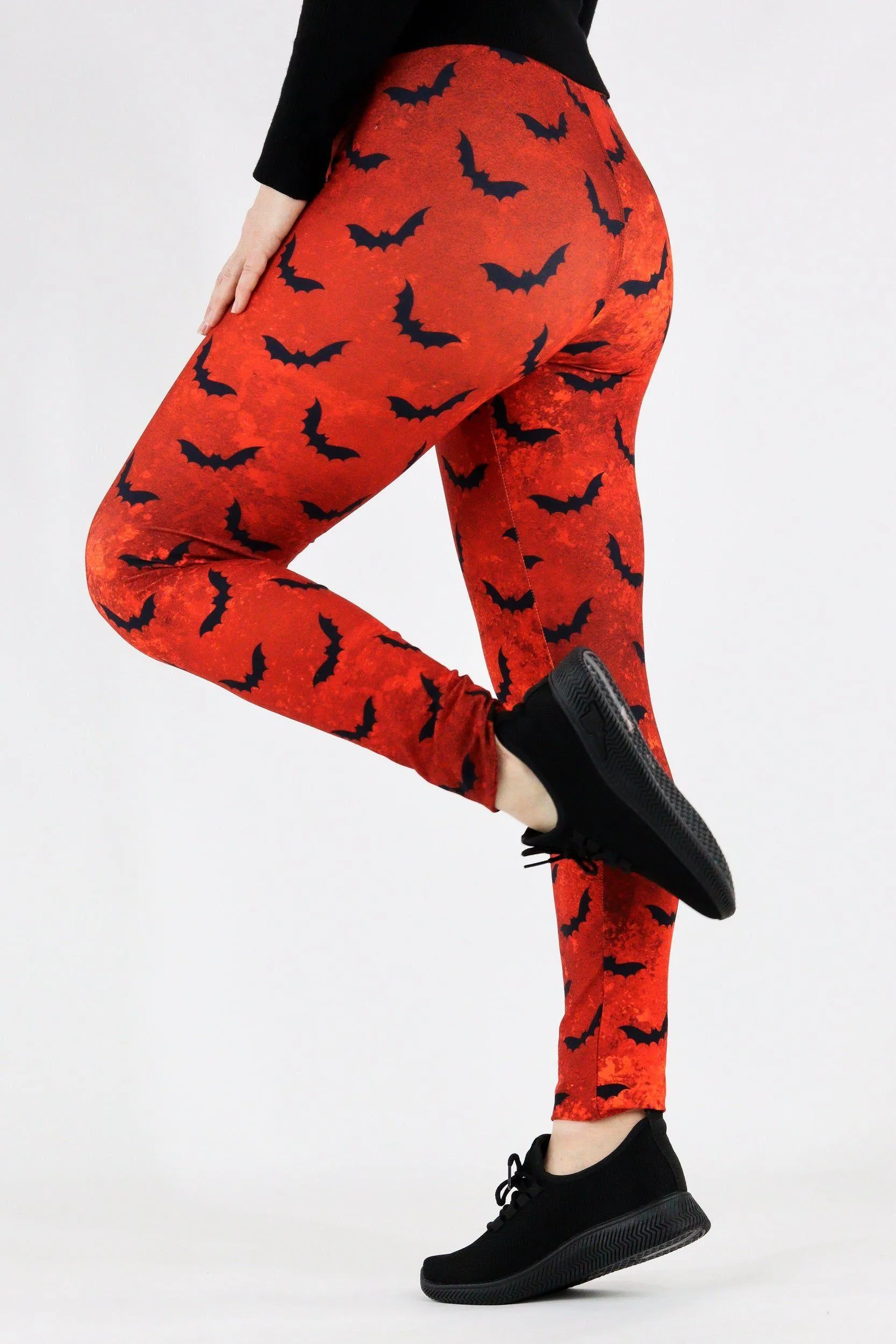 Vampire Bat - Casual Full Leggings