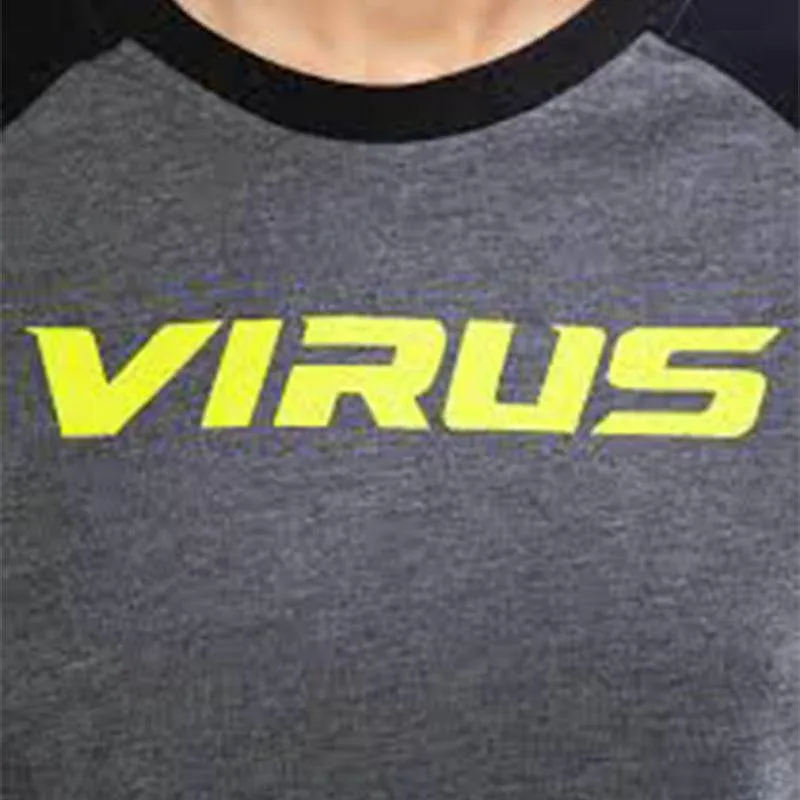 Virus | WPC23 Virus Outline Premium Raglan Crop