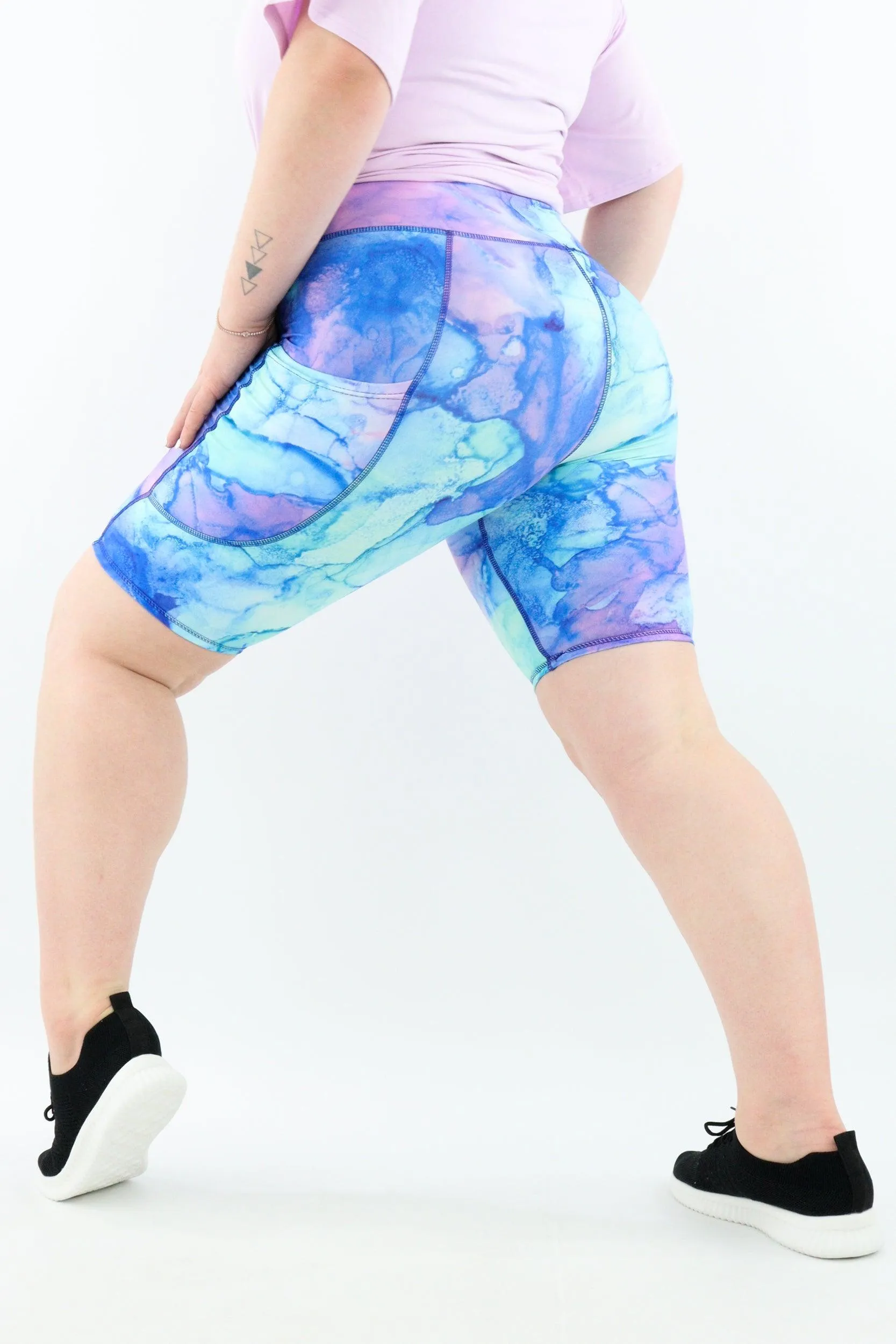 Water Ink - Casual - Long Shorts - Pockets