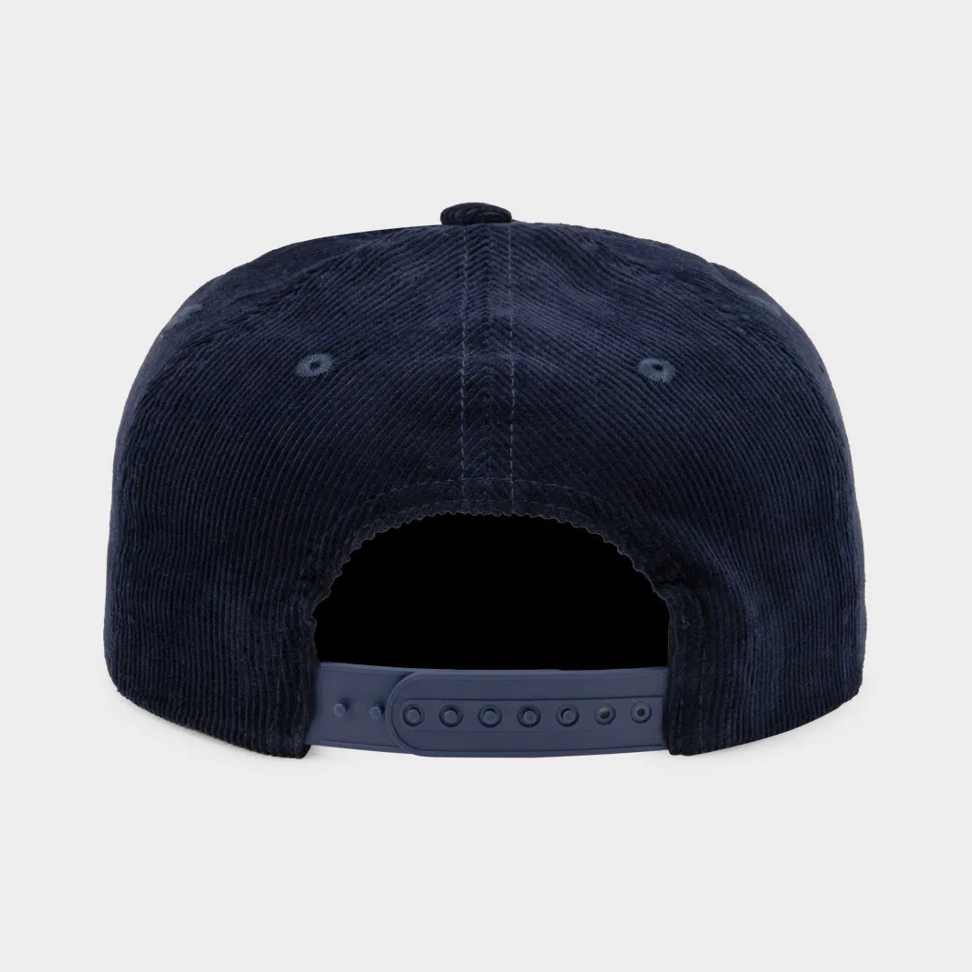 West Virginia Retro-Inspired Script Corduroy Hat