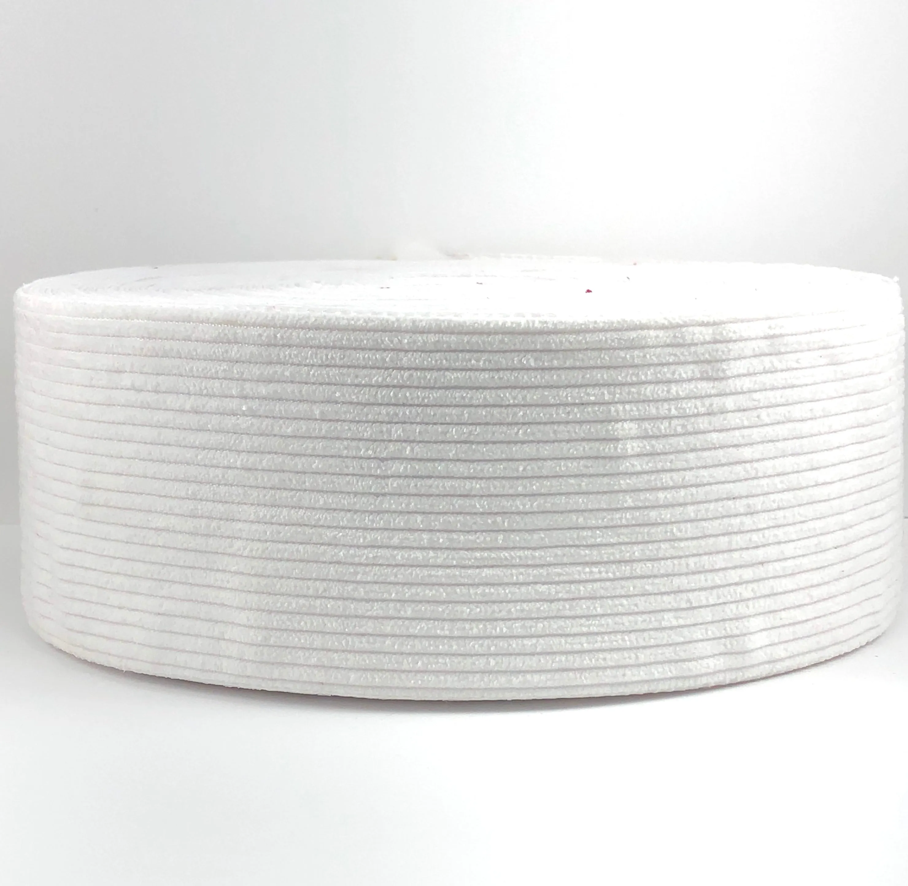 White Corduroy Ribbon - 3 Inch