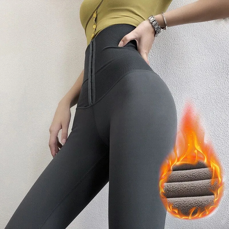 Women Leggings Thick Legging High Waist Leggings Women Pants Leggings Sports Women Fitness Stretch Push Up Legging Pants