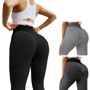 Womens Sexy High Waisted Leggings Butt Lifting Yoga Pants